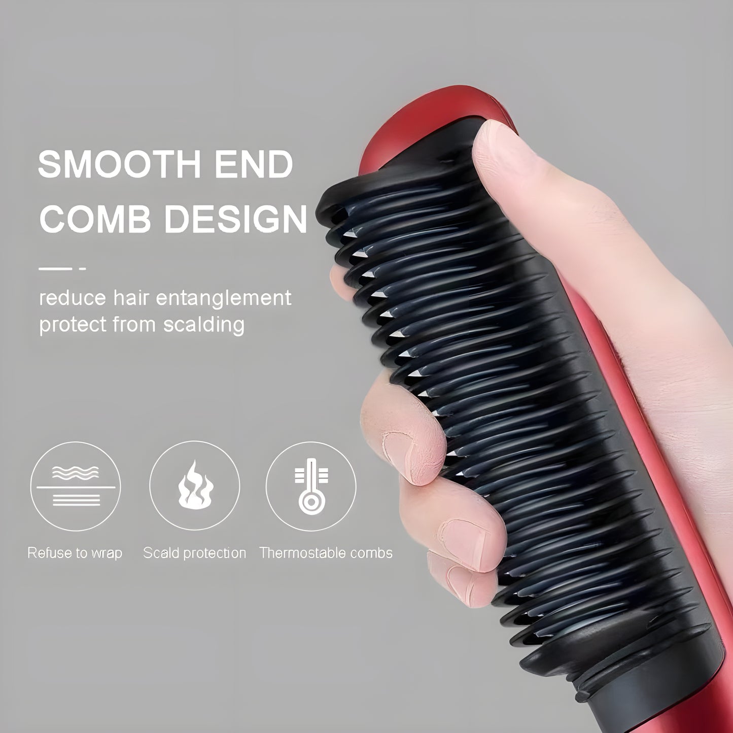 Multipurpose Hair Straightening Comb