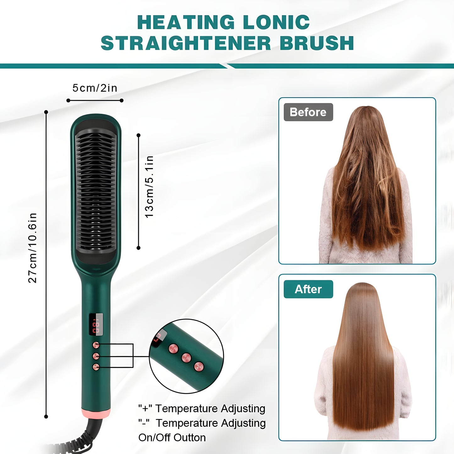 Multipurpose Hair Straightening Comb